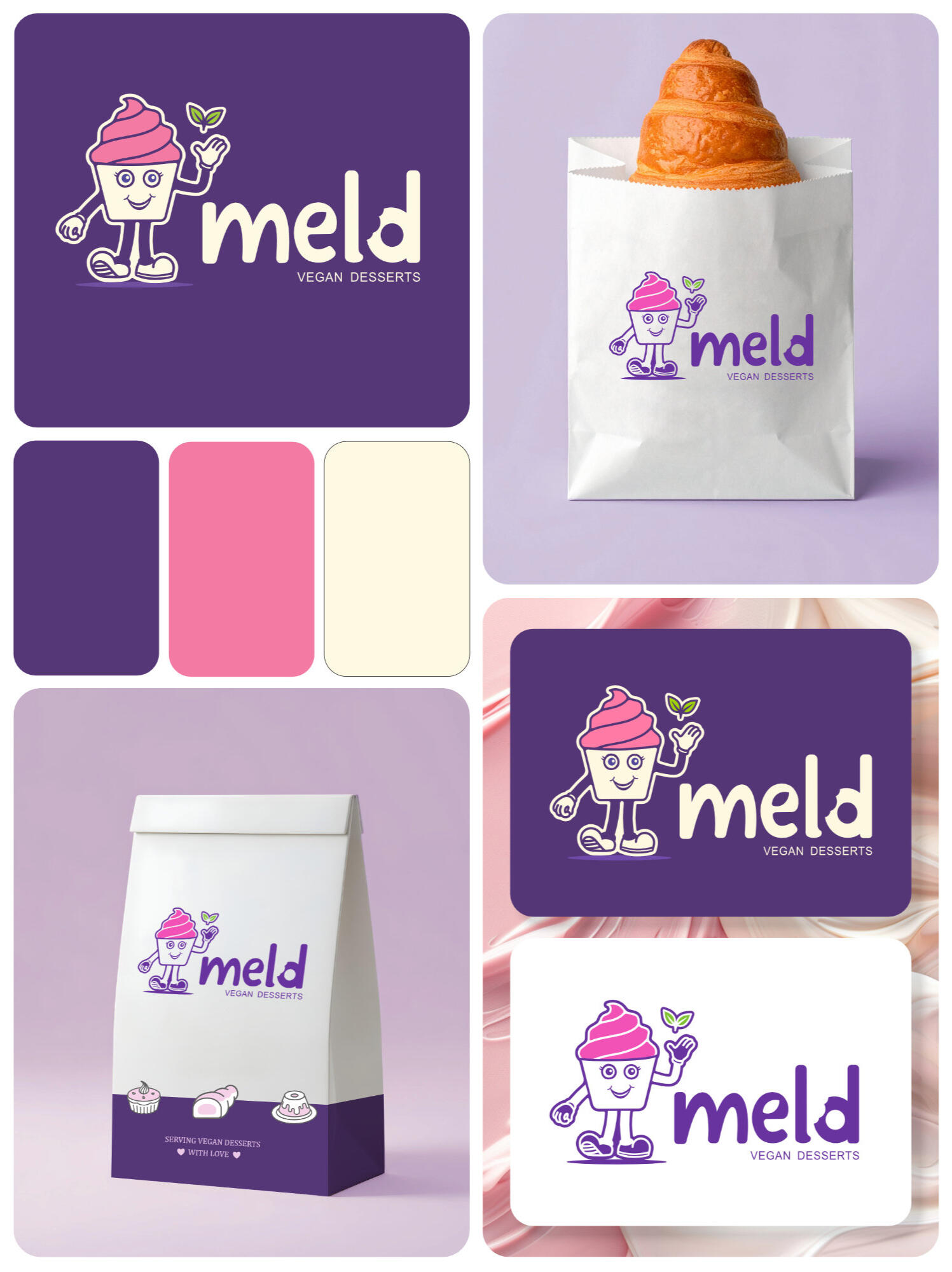 Minimal modern visual identity design for a jewellery brand