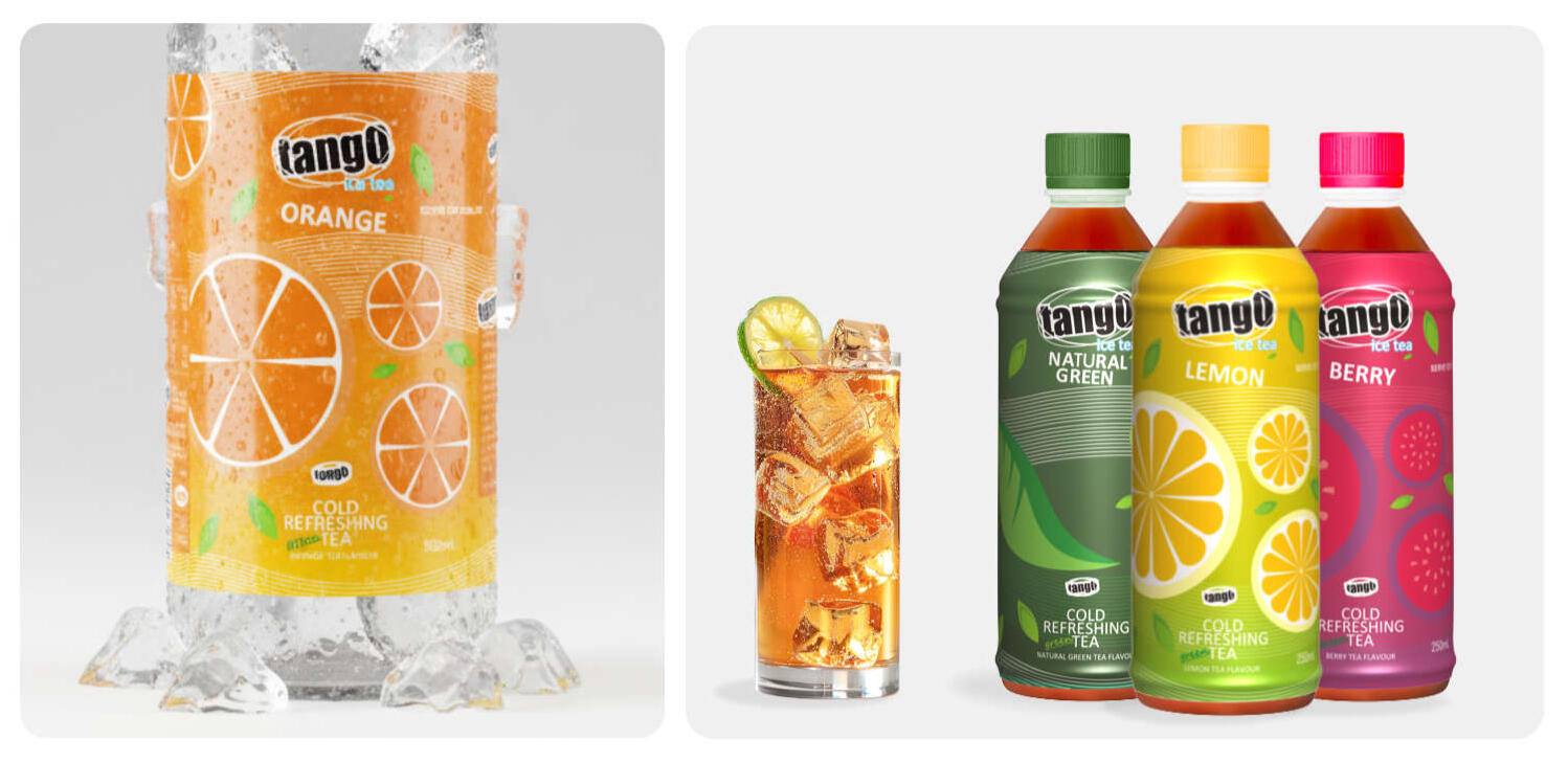 label and packaging design for drink
